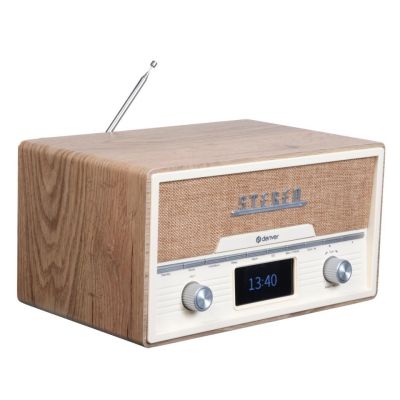 3. Denver MDA-525LW Personal CD Player Wood