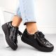 24. Rieker W N2501-00 black wedge shoes