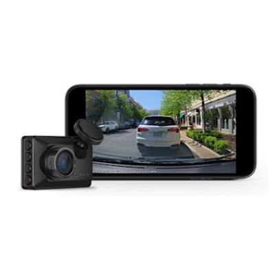 5. Garmin Dash Cam X210 Quad HD Wi-Fi Bluetooth Battery, DC Black
