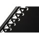 8. BLISS BLACK FOLDABLE GARDEN DECK CHAIR WITH HEADREST, MULTIFUNCTIONAL
