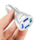 2. Wozinsky WCCAW 50W 4x USB-A QC car charger - white