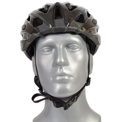 65. DUNLOP MTB BLACK ADJUSTABLE CYCLING HELMET R. L (58-61CM)