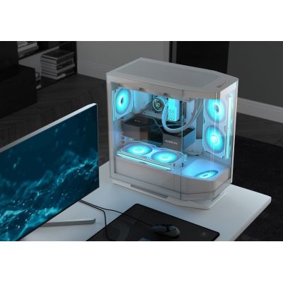 23. COUGAR FV270 ARGB Midi-Tower Case, White