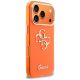 4. Guess IML 4G Script Metal Case for iPhone 17 Pro Max - Orange