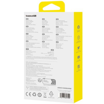 9. Baseus Free2Pull 60W USB-C Retractable Cable - USB-C 1m - Black