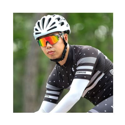 2. Rockbros polarized sunglasses 5 lenses gray
