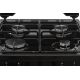 4. BEKO FSE52321DBD gas-electric cooker | convection | grill | steam cleaning | black