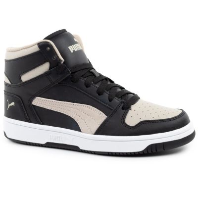Puma men’s Rebound Layup sport sneakers, stylish high-top shoes