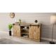 5. Chest of drawers 160x80x35 GRANERO oak wotan