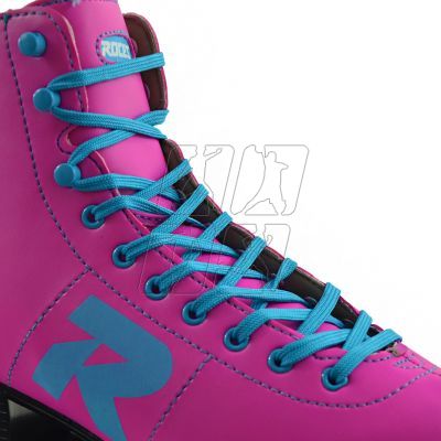 5. Roces Mazoom roller skates pink blue 550064 01