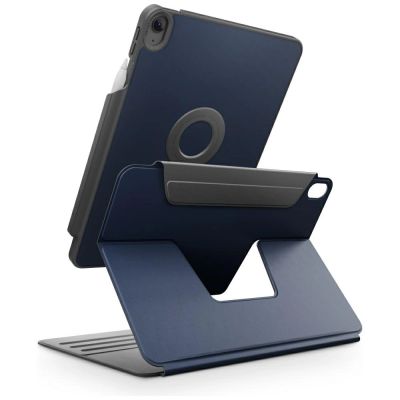 Uniq Rovus Snapmount Magnetic 360 Rotating Detachable case for iPad Air 11" 2024 / 2025 / iPad Air 10.9" 2020 / 2022 - navy blue