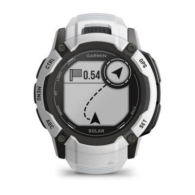 26. Garmin Instinct 2X Solar Whitestone Watch