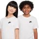 3. Nike Sportswear Kids T-Shirt White FZ5177 100
