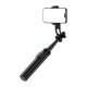6. Selfie stick WC1Y2S 1.3m aluminum alloy telescopic tripod with phone holder - black