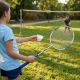 6. EDDY TOYS BLUE BADMINTON SET