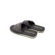 12. Kubota Velcro Corduroy Graphite Flip Flops KUBKRZ-AW23-02-28