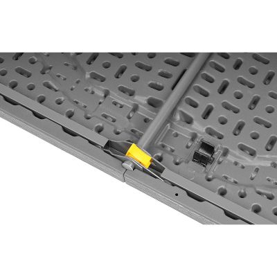 22. CATERING TABLE FOLDABLE INTO A SUITCASE 180x74CM MAX.100KG WOODLAND BOARD DARK GREY